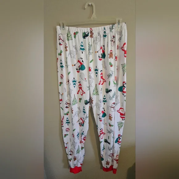 Men's XL Holiday Christmas Print Lounge Pajama Set - Picture 5 of 6